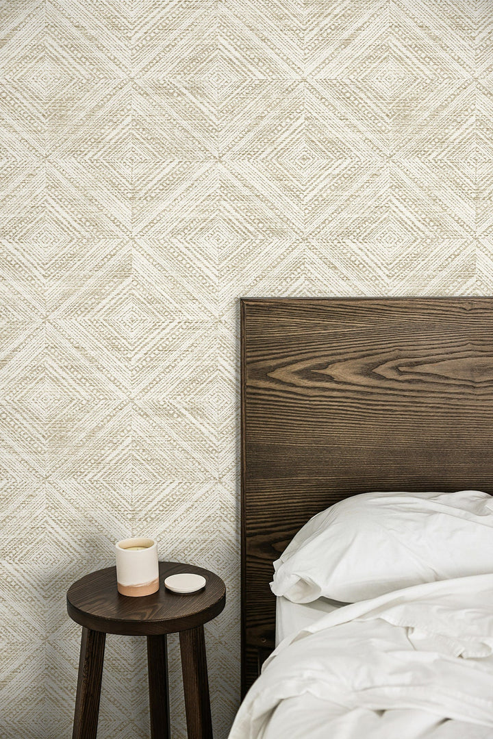 Leigh Diamond Powder TH91607 by Seabrook Designs Designer Wallpaper
