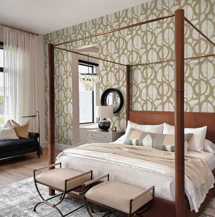Pendelton Oro TH91705 by Seabrook Designs Designer Wallpaper