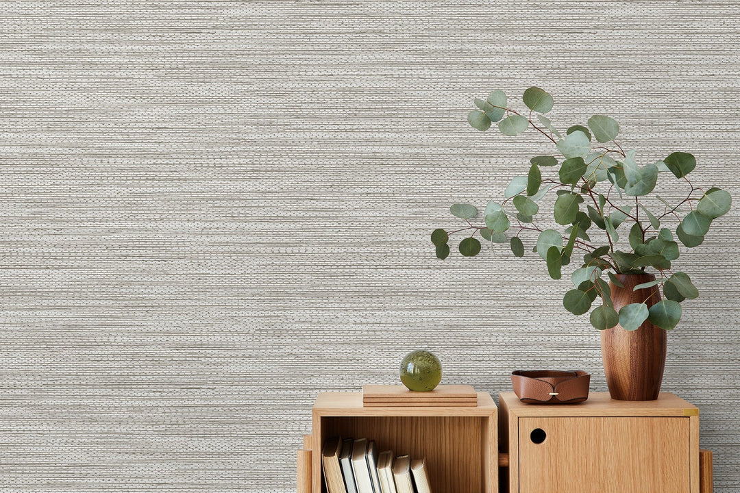 Hollinwood Weave Stardew TH91800 by Seabrook Designs Designer Wallpaper