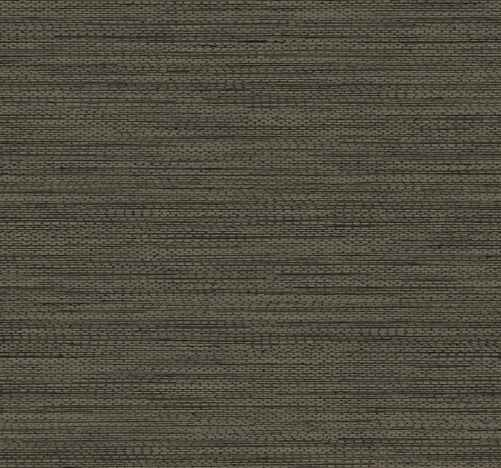 Hollinwood Weave Coffee TH91810 by Seabrook Designs Designer Wallpaper