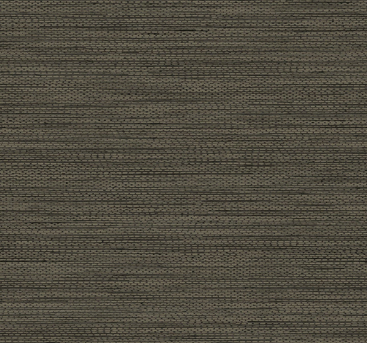 Hollinwood Weave Coffee TH91810 by Seabrook Designs Designer Wallpaper