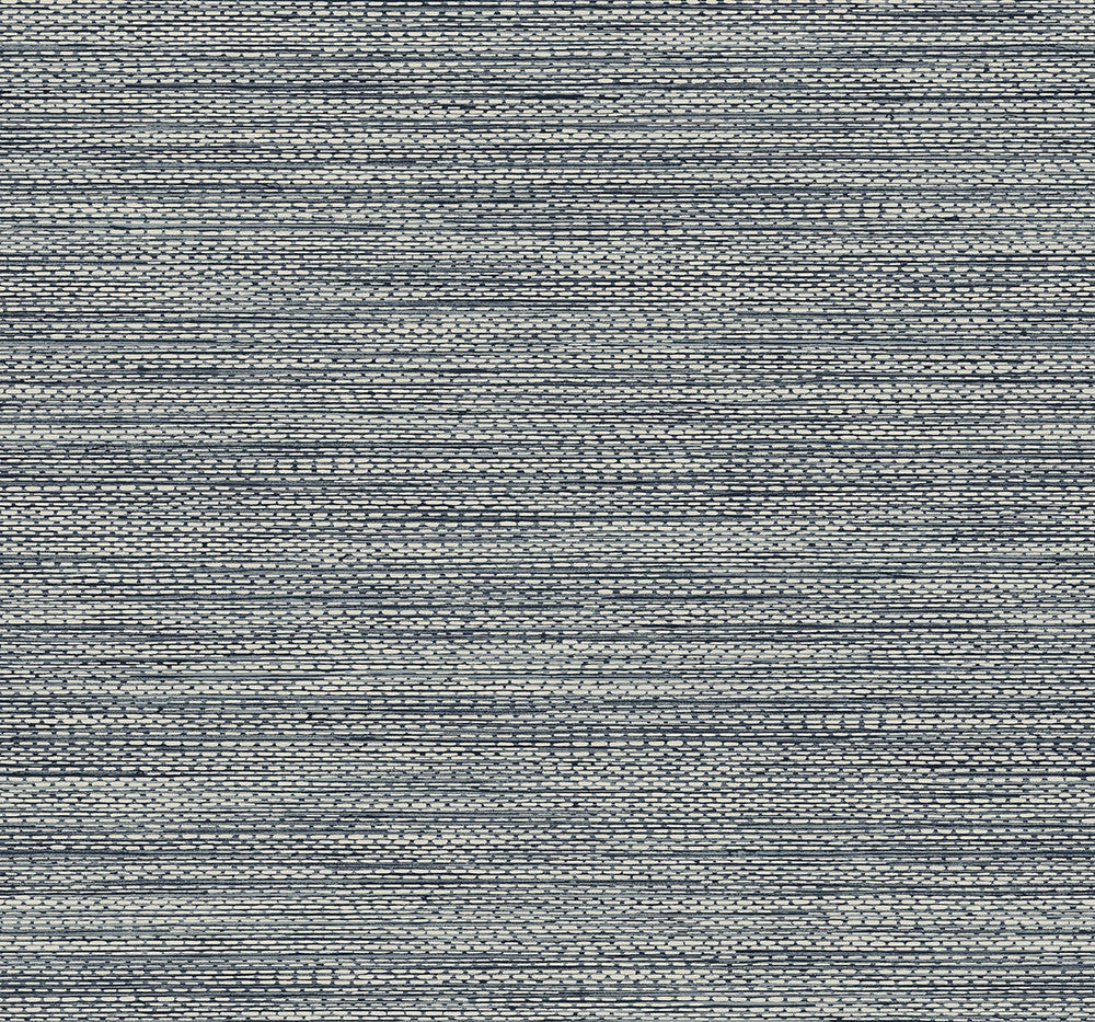 Hollinwood Weave Night Sky TH91812 by Seabrook Designs Designer Wallpaper
