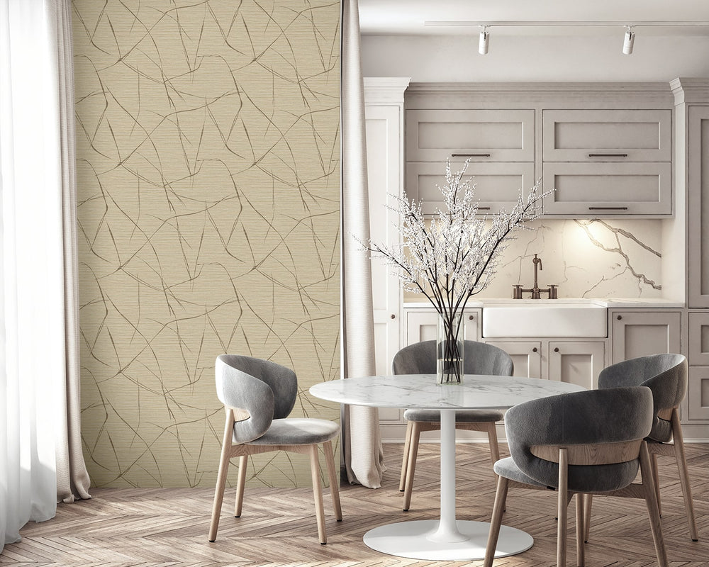 Davenport Sketch Honeycomb TH91905 by Seabrook Designs Designer Wallpaper
