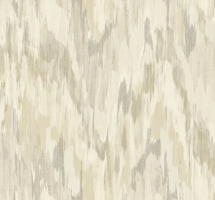 Bowdon Watercolor Stringcloth Brownrice TH92405 by Seabrook Designs Designer Wallpaper