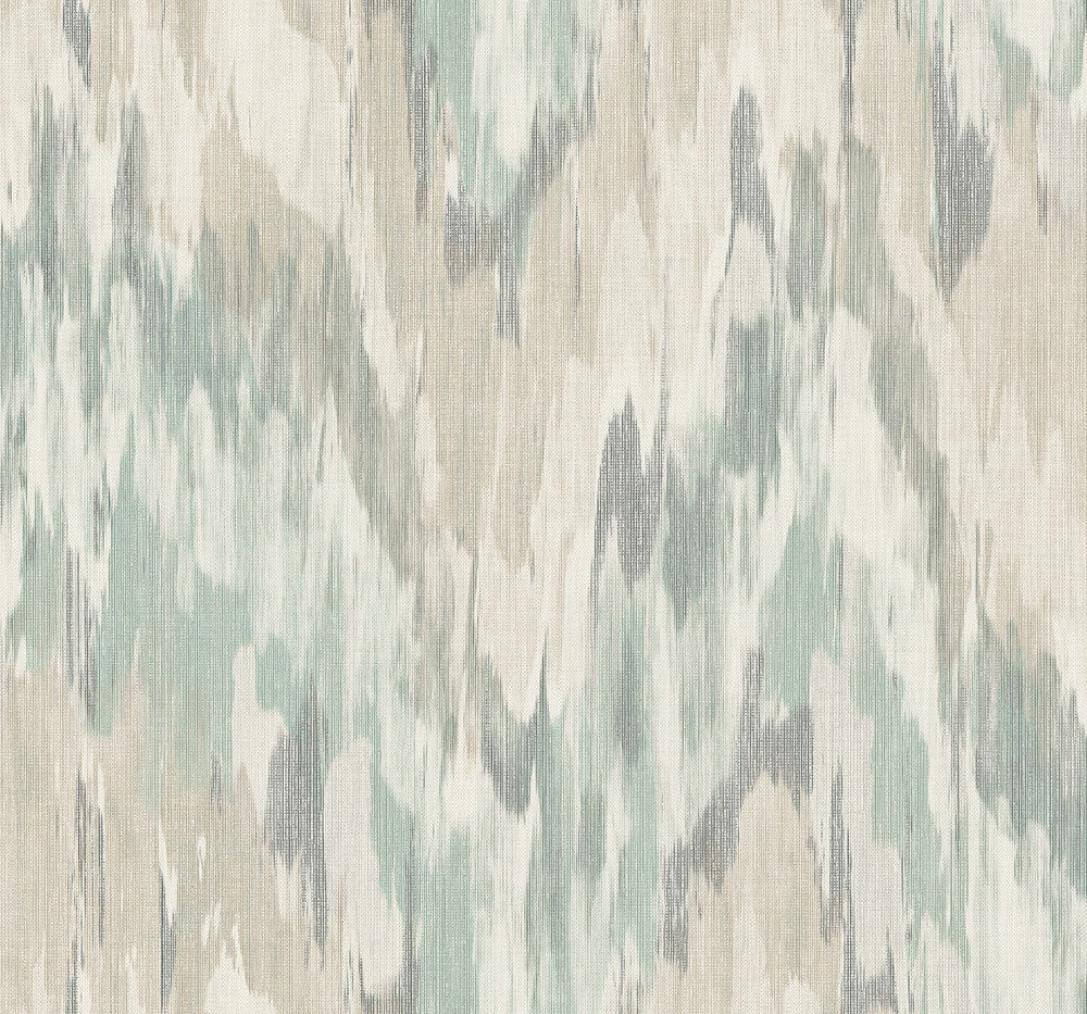 Bowdon Watercolor Stringcloth Clover TH92414 by Seabrook Designs Designer Wallpaper