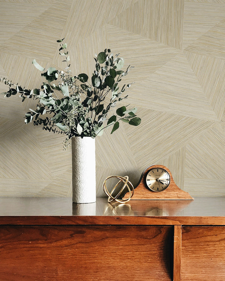 Middleton Oat TH92507 by Seabrook Designs Designer Wallpaper