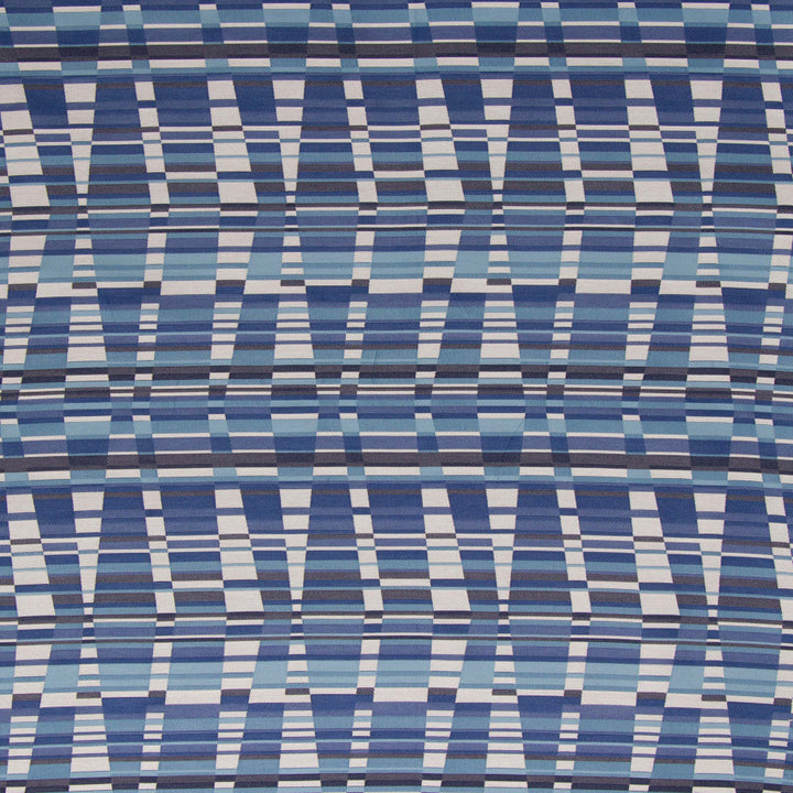 Thirasia Ink by Bella-Dura Designer Fabric  100% BELLA DURA POLYOLEFIN USA 70000 H: 7'' V: 14.25'' 56''  - Swanky Fabrics -