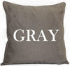 Norbar Fabric Throw   Gray 92