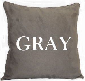 Norbar Fabric Throw   Gray 92
