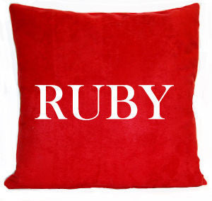Norbar Fabric Throw   Ruby 66