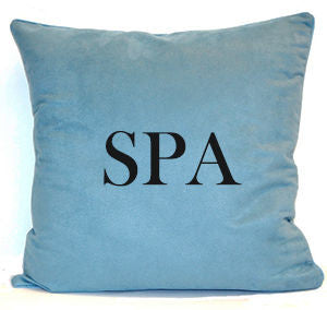Norbar Fabric Throw   Spa 40