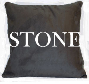 Norbar Fabric Throw   Stone 90