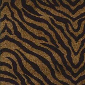Tiger Gold by Norbar Designer Fabric 75% RAYON 25% POLYESTER CHINA H-14" V-18" 56" - Swanky Fabrics -