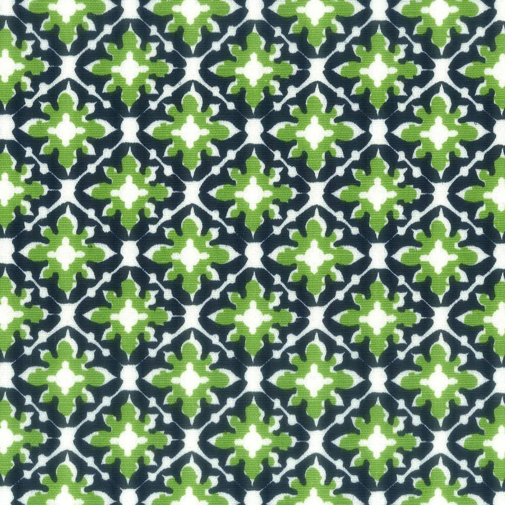 Tile 2 Fern by Aoc Fabric Aoc Fabric Tile 2 FernFabric LA BELLA VITA USA </p><p>Repeat: H: 2.250, V: 2.250 54 in - Fabric Carolina -