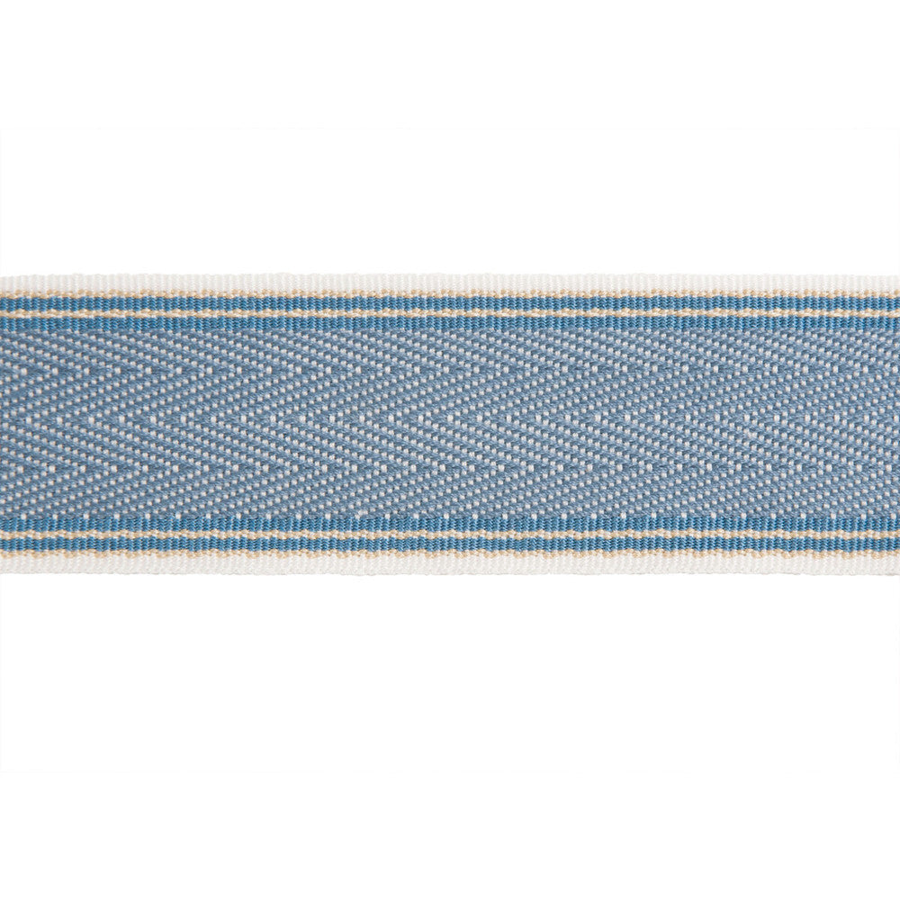 Hance Blue by Lee Jofa Designer Trim - POLYESTER - 100% India - Horizontal: - and Vertical: - 1.77 - Swanky Fabrics -