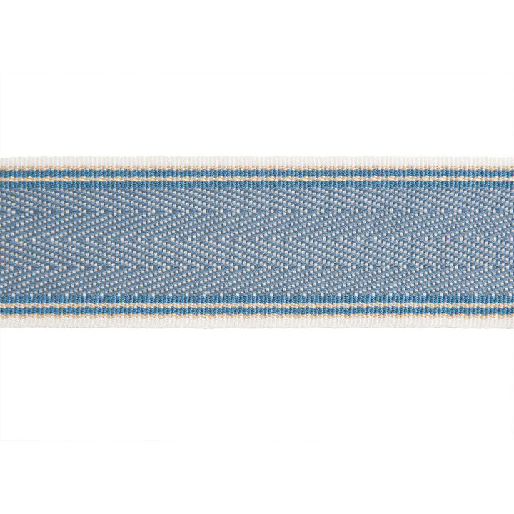 Hance Blue by Lee Jofa Designer Trim POLYESTER - 100% India Horizontal: and Vertical: 1.77 - Swanky Fabrics -