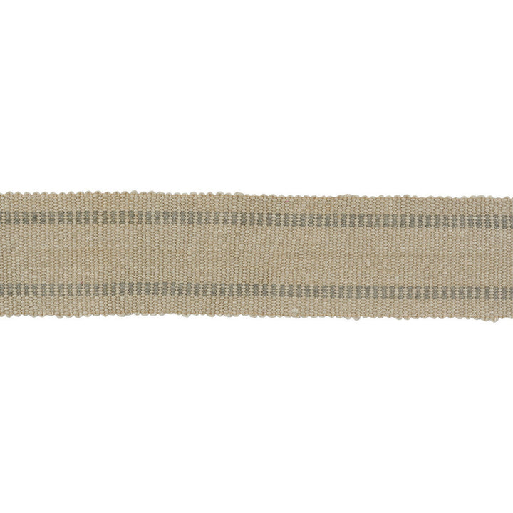 Rennes Tape Grey by Lee Jofa Designer Trim SUZANNE KASLER COLLECTION II LINEN - 65%;JUTE - 35% India Horizontal: and Vertical: 2 - Swanky Fabrics -