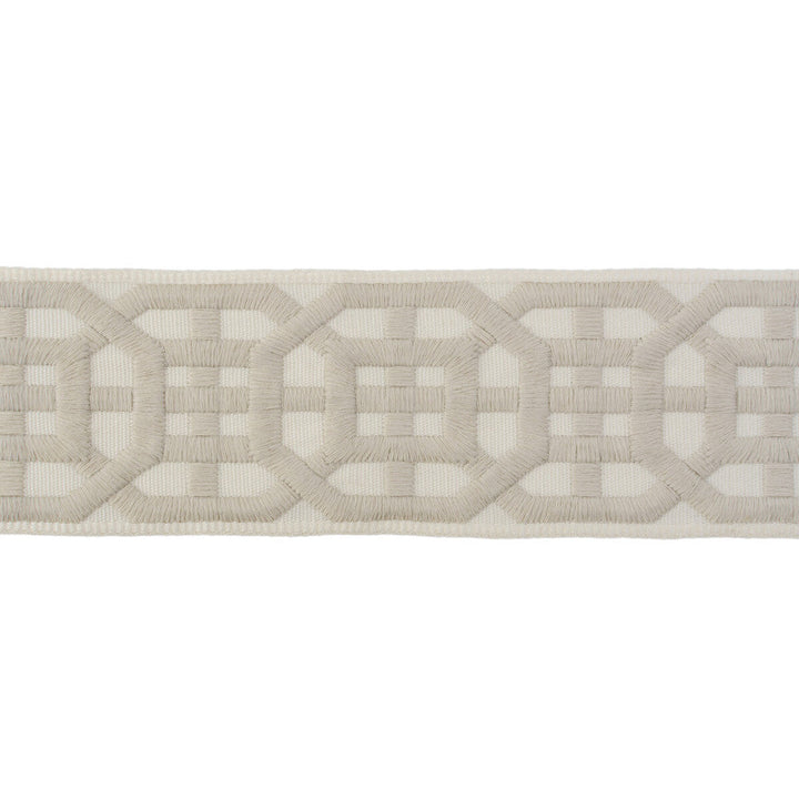 Avignon Tape Beige by Lee Jofa Designer Trim SUZANNE KASLER COLLECTION II RAYON - 63.6%;POLYESTER - 36.4% India - Horizontal: 2.4 and Vertical: 3.6 2.5 - Swanky Fabrics -
