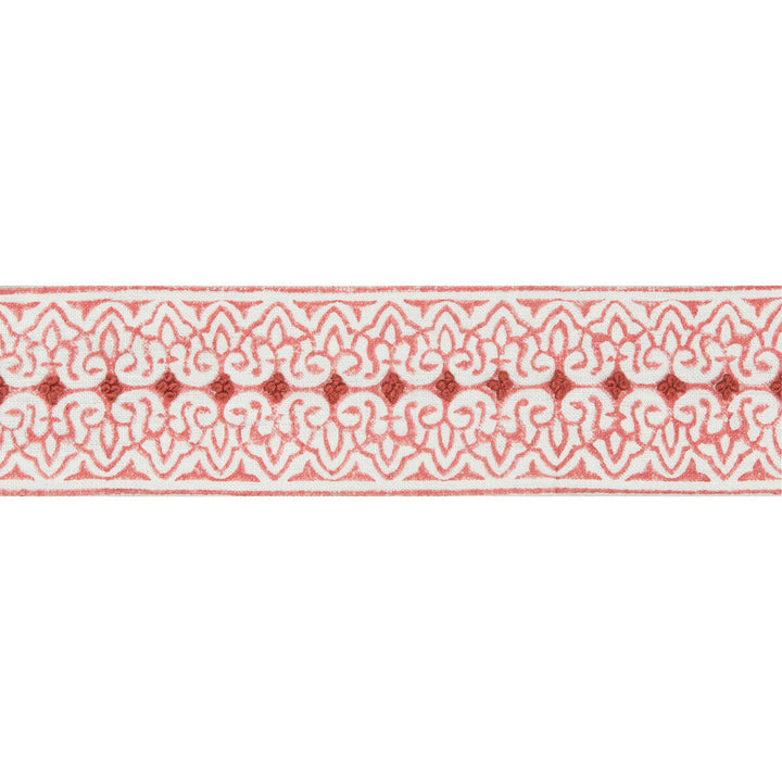 Paige Tape Berry by Lee Jofa Designer Trim WESTPORT TRIMMINGS LINEN - 93%;COTTON - 7% India - Horizontal: 2.6 and Vertical: 0.75 2.6 - Swanky Fabrics -