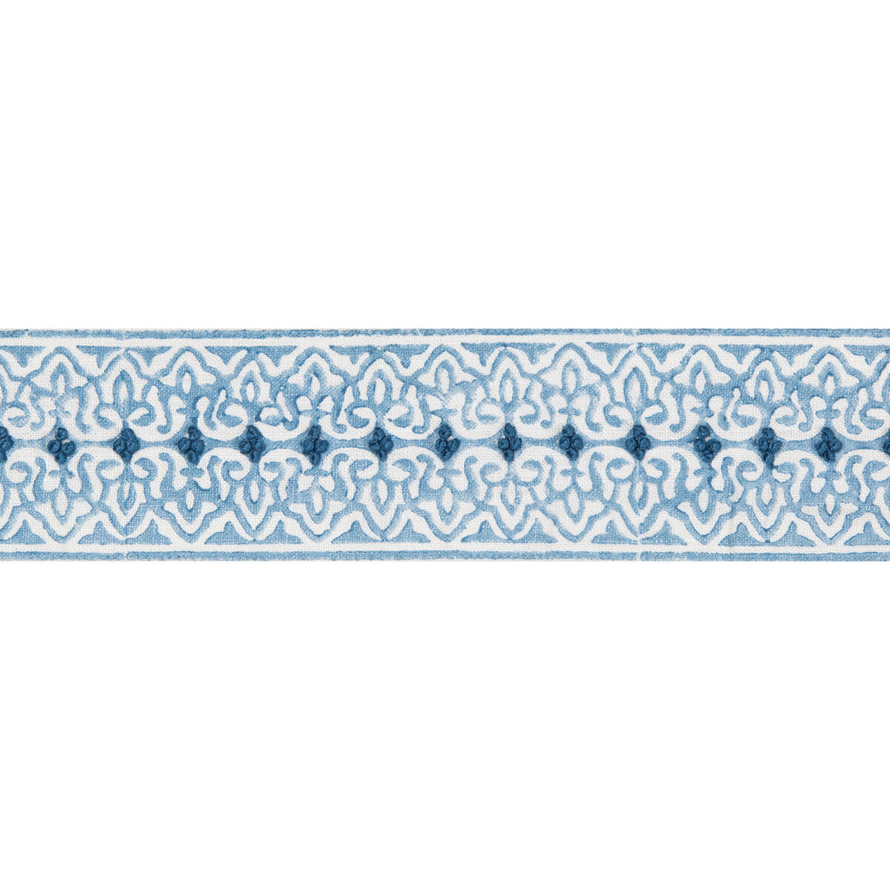 Paige Tape Capri by Lee Jofa Designer Trim WESTPORT TRIMMINGS LINEN - 93%;COTTON - 7% India - Horizontal: 2.6 and Vertical: 0.75 2.6 - Swanky Fabrics -