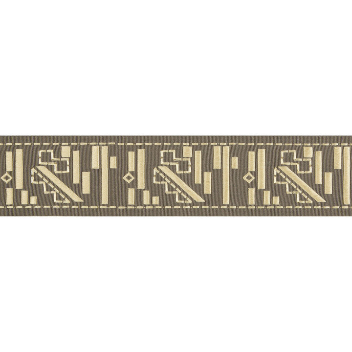 Fraktur Coffee/Cream by Lee Jofa Modern Trim Lee Jofa Modern Trim Fraktur Coffee/CreamTrim KELLY WEARSTLER TRIMMINGS III RAYON - 59%;FIBRANNE - 40%;POLYESTER - 1% India </p><p>Repeat: H: 2.76, V: 4.33 2.76 - Fabric Carolina -
