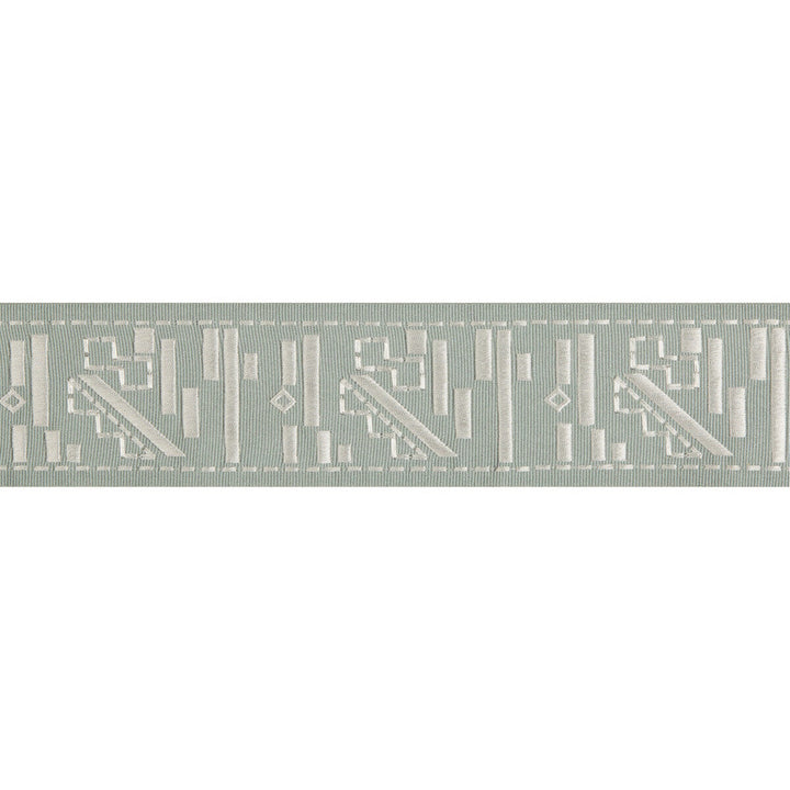 Fraktur Haze/Silver by Lee Jofa Modern Trim Lee Jofa Modern Trim Fraktur Haze/SilverTrim KELLY WEARSTLER TRIMMINGS III RAYON - 59%;FIBRANNE - 40%;POLYESTER - 1% India </p><p>Repeat: H: 2.76, V: 4.33 2.76 - Fabric Carolina -