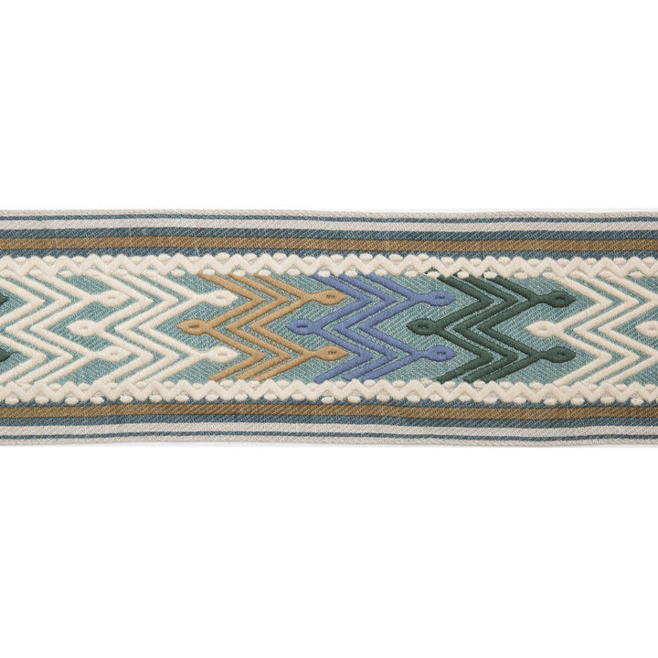 Tana Tape Lagoon/Teal by Lee Jofa Trim Lee Jofa Trim Tana Tape Lagoon/TealTrim MERKATO LINEN - 90%;SPUN POLYESTER - 10% India </p><p>Repeat: H: 5.0038, V: 11.80818 5.0038 - Fabric Carolina -