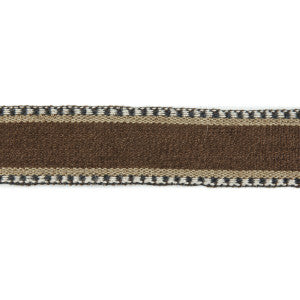 Lee Jofa Trim Danakil Tape Cocoa/Ebony
