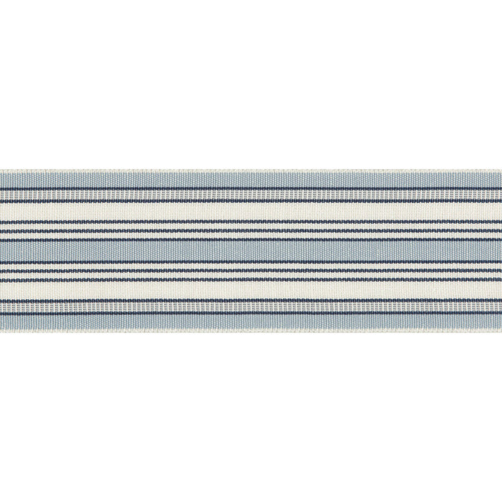 Provencal Tape Blue by Lee Jofa Designer Trim SUZANNE KASLER THE RIVIERA COLLECTION LINEN - 57%;POLYESTER - 43% United Kingdom - Horizontal: 2.6 and Vertical: 0 2.6 - Swanky Fabrics -