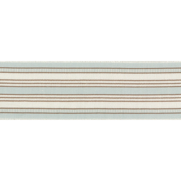 Provencal Tape Aqua by Lee Jofa Designer Trim SUZANNE KASLER THE RIVIERA COLLECTION LINEN - 57%;POLYESTER - 43% United Kingdom Horizontal: 2.6 and Vertical: 0 2.6 - Swanky Fabrics -