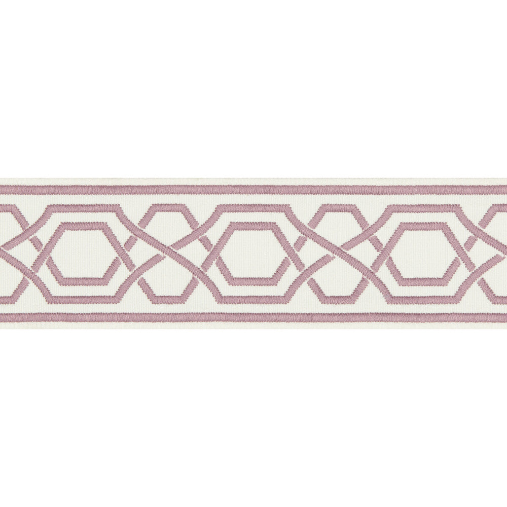 Yves Tape Lavender by Lee Jofa Designer Trim SUZANNE KASLER THE RIVIERA COLLECTION POLYESTER - 100% India - Horizontal: 2.36 and Vertical: 2.95 2.36 - Swanky Fabrics -