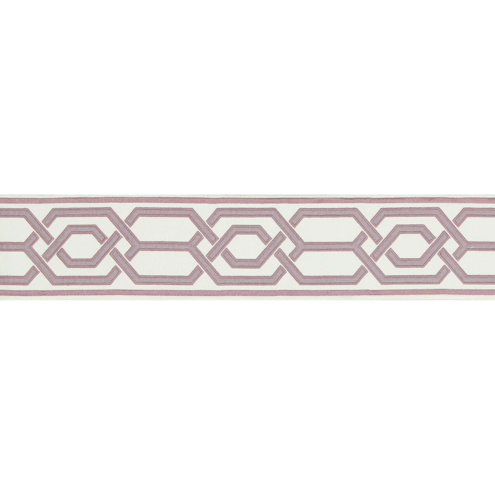 Yves Tape Ii Lavender by Lee Jofa Designer Trim SUZANNE KASLER THE RIVIERA COLLECTION POLYESTER - 77%;LINEN - 23% India Horizontal: 4.32 and Vertical: 7.87 4.32 - Swanky Fabrics -