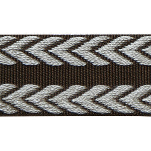 Lee Jofa Trim Chevron Braid Brown & Flax TL10182.616.0
