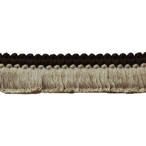 Lee Jofa Trim Cut Ruche Two Brown & Flax TL10184.616.0
