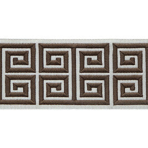 Lee Jofa Trim Greek Emb Border Brown TL10185.616.0