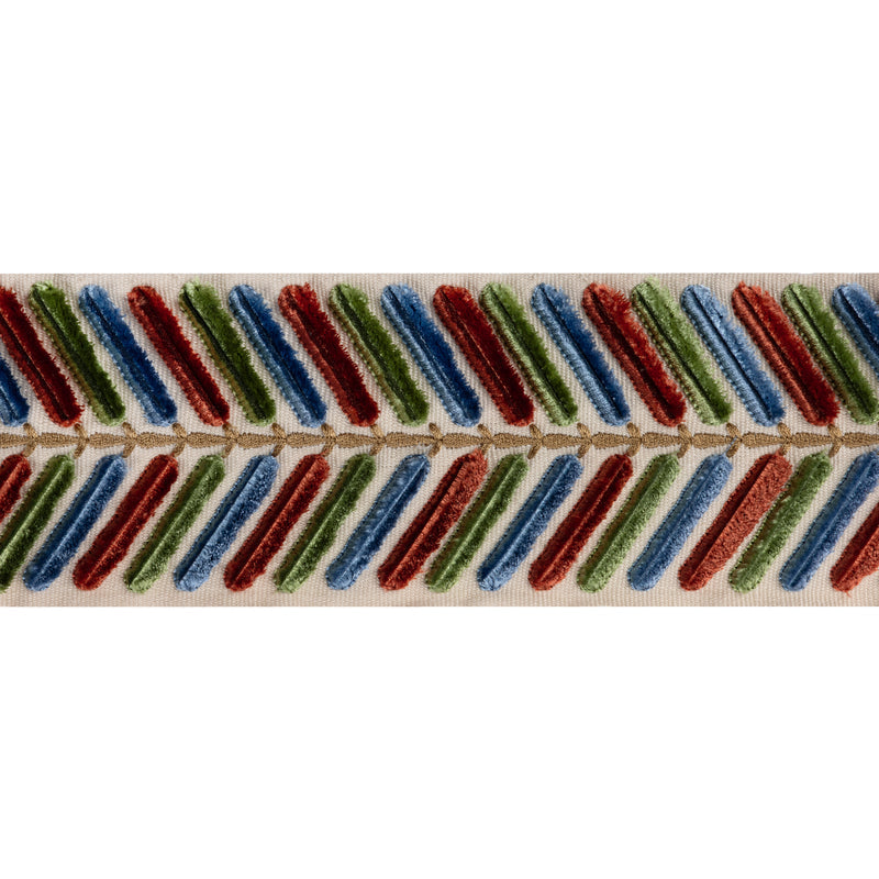 Lee Jofa Trim Wingfield Emb Tape - Multi