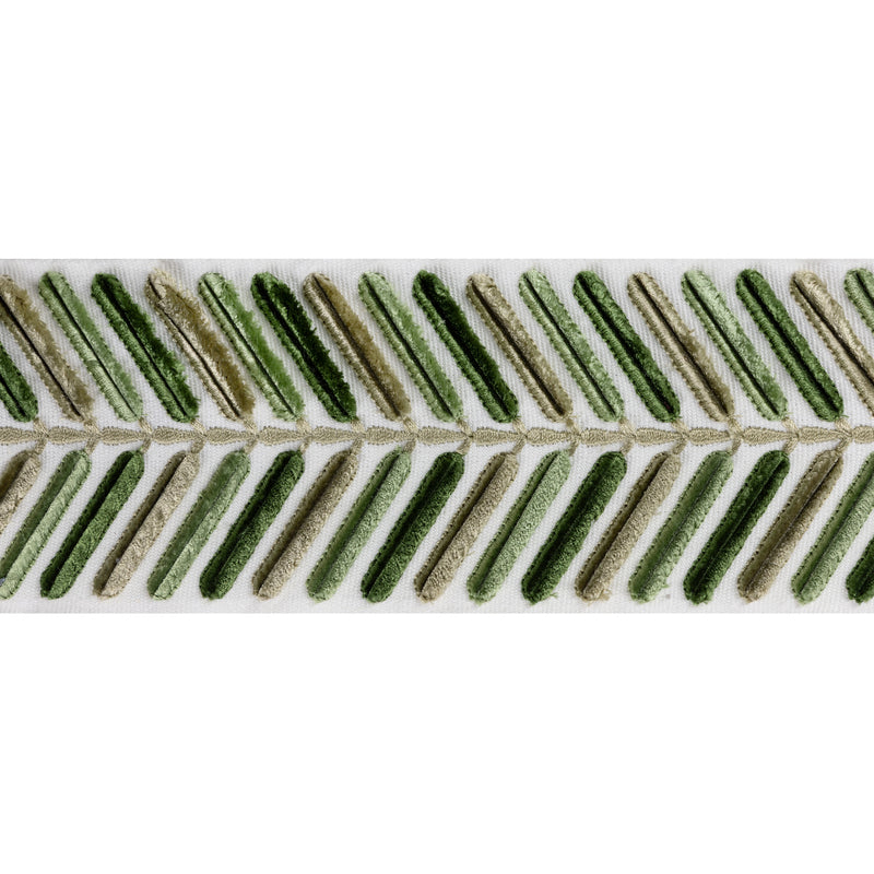Lee Jofa Trim Wingfield Emb Tape - Green