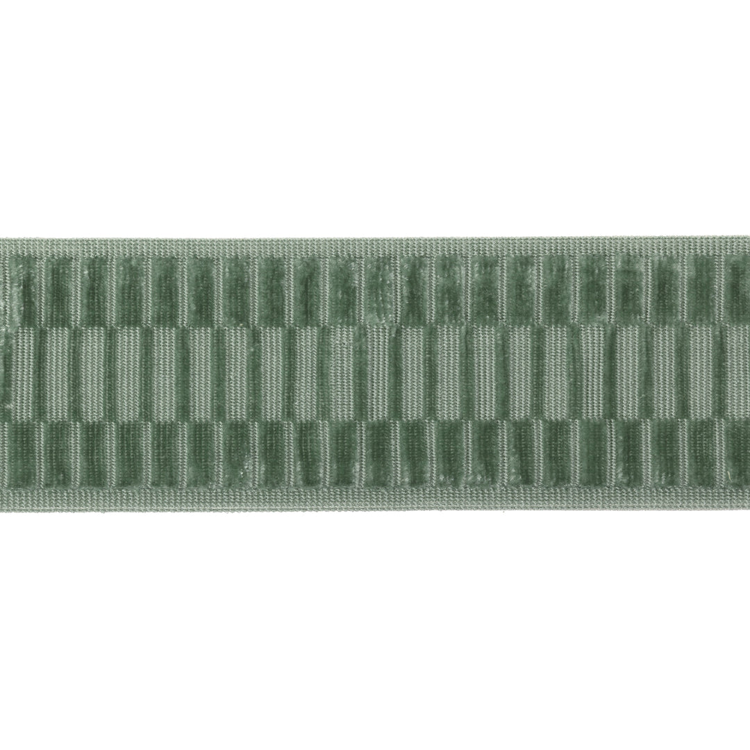Lee Jofa Trim Elston Velvet Tape - Aqua
