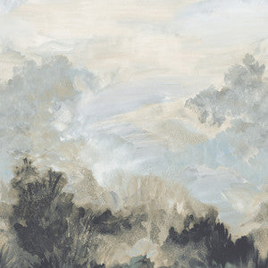 Thibaut Wallpaper Twilight Mural 4 Panel Mural Set Neutral TM41054