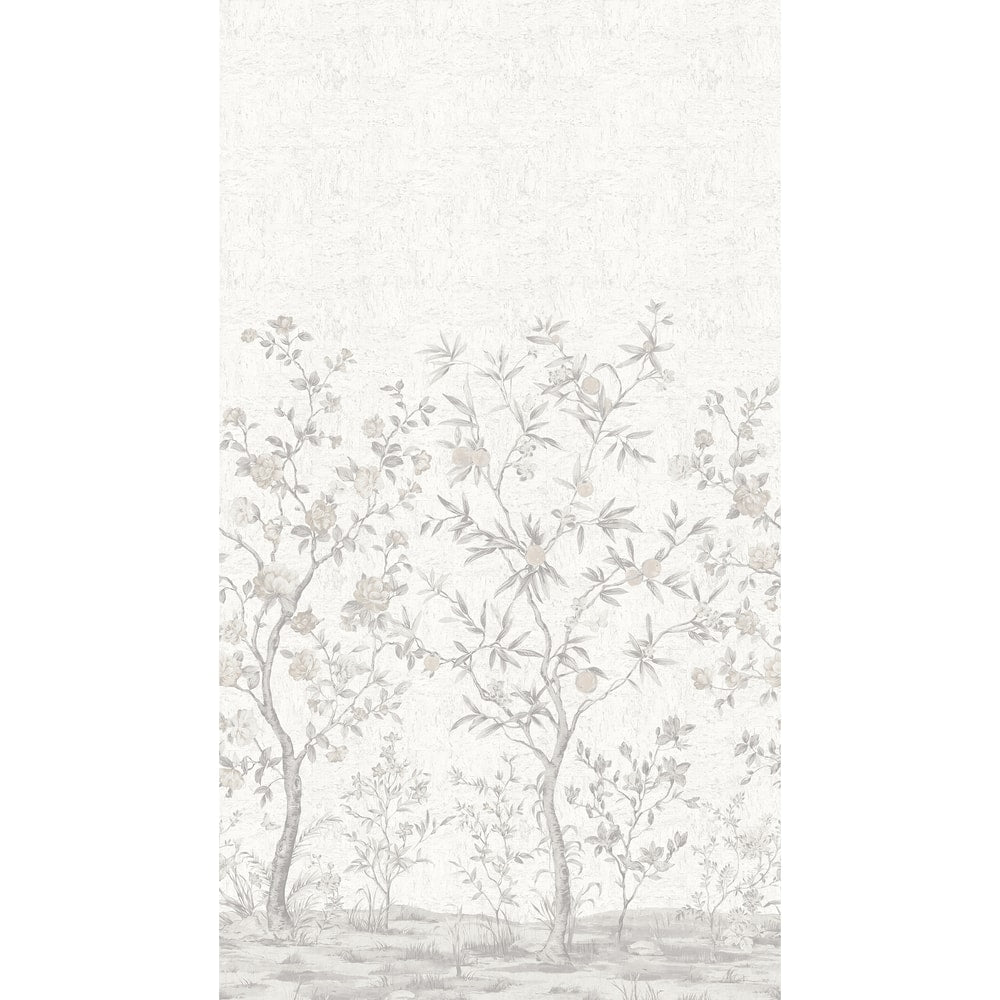 Thibaut Wallpaper TM4513 INDIRA MURAL - Grey