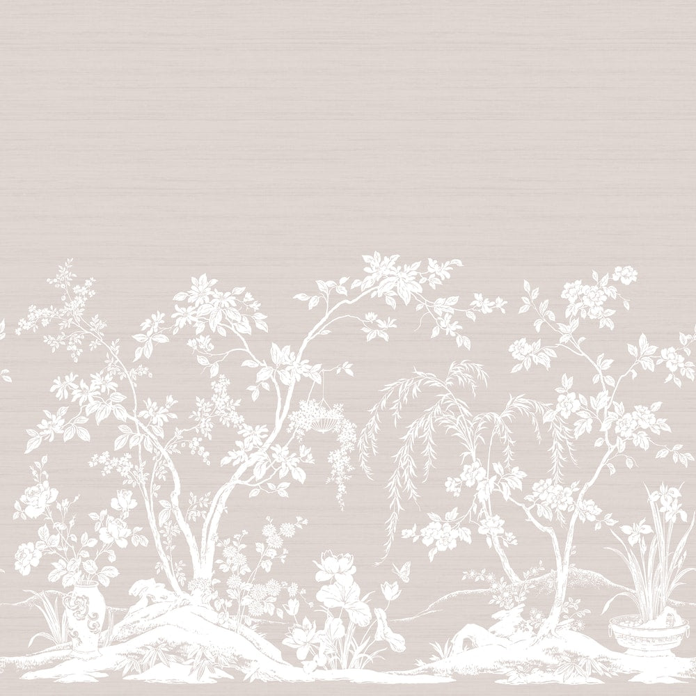 Thibaut Wallpaper TM4529 CHAUMONT MURAL - Beige