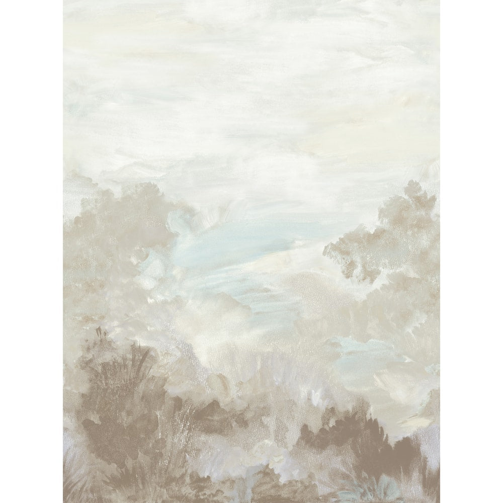 Thibaut Wallpaper TM4540 TWILIGHT MURAL - Beige