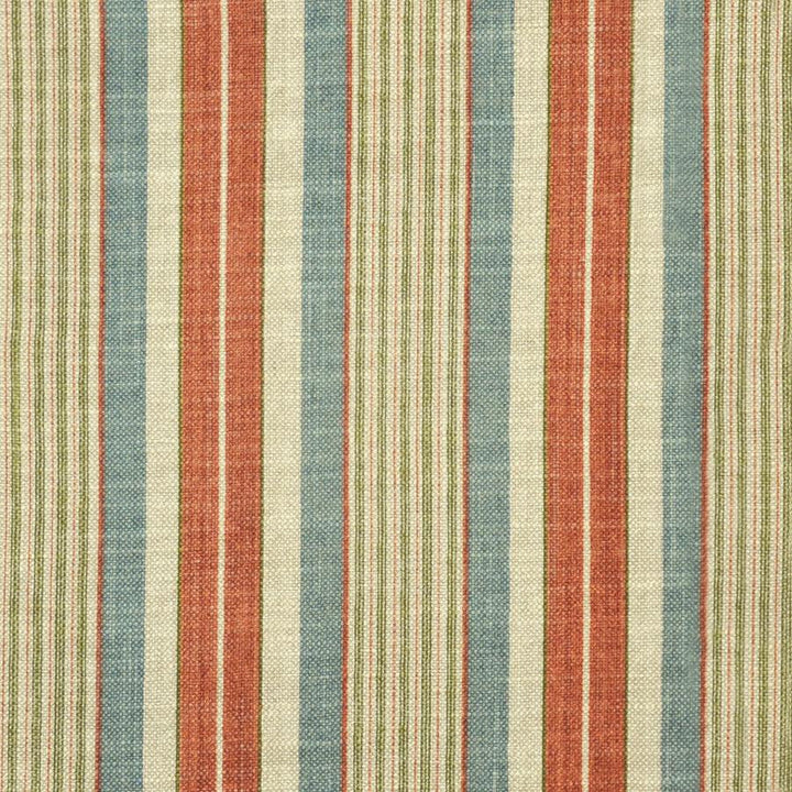 Torquay # 502 Bayberry by Maxwell Designer Fabric Print Gallery 75% COTTON/25% LINEN PAKISTAN V-1.25"H-13.5" 54" - Swanky Fabrics -