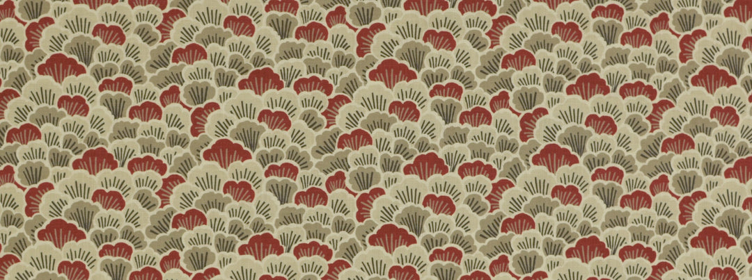 Toki 349 Vintage Red by Covington Designer Fabric