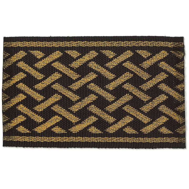 Topeka 1 Agate by Stout Designer Trim NEW WORLD TAPES & BORDERS 100%SVI CHINA </p><p>Repeat: 0 2.5 in - Swanky Fabrics -