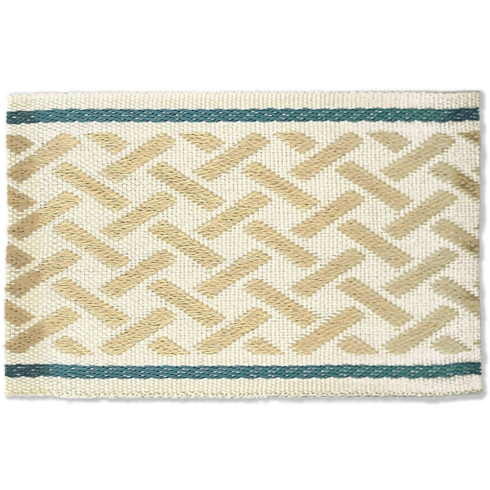 Topeka 9 Bamboo by Stout Designer Trim NEW WORLD TAPES & BORDERS 100%SVI CHINA Horizontal: 0.000 and Vertical: 0.000 2.5 in - Swanky Fabrics -