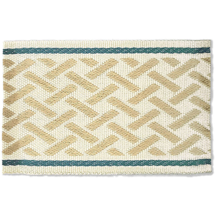 Topeka 9 Bamboo by Stout Designer Trim NEW WORLD TAPES & BORDERS 100%SVI CHINA Horizontal: 0.000 and Vertical: 0.000 2.5 in - Swanky Fabrics -