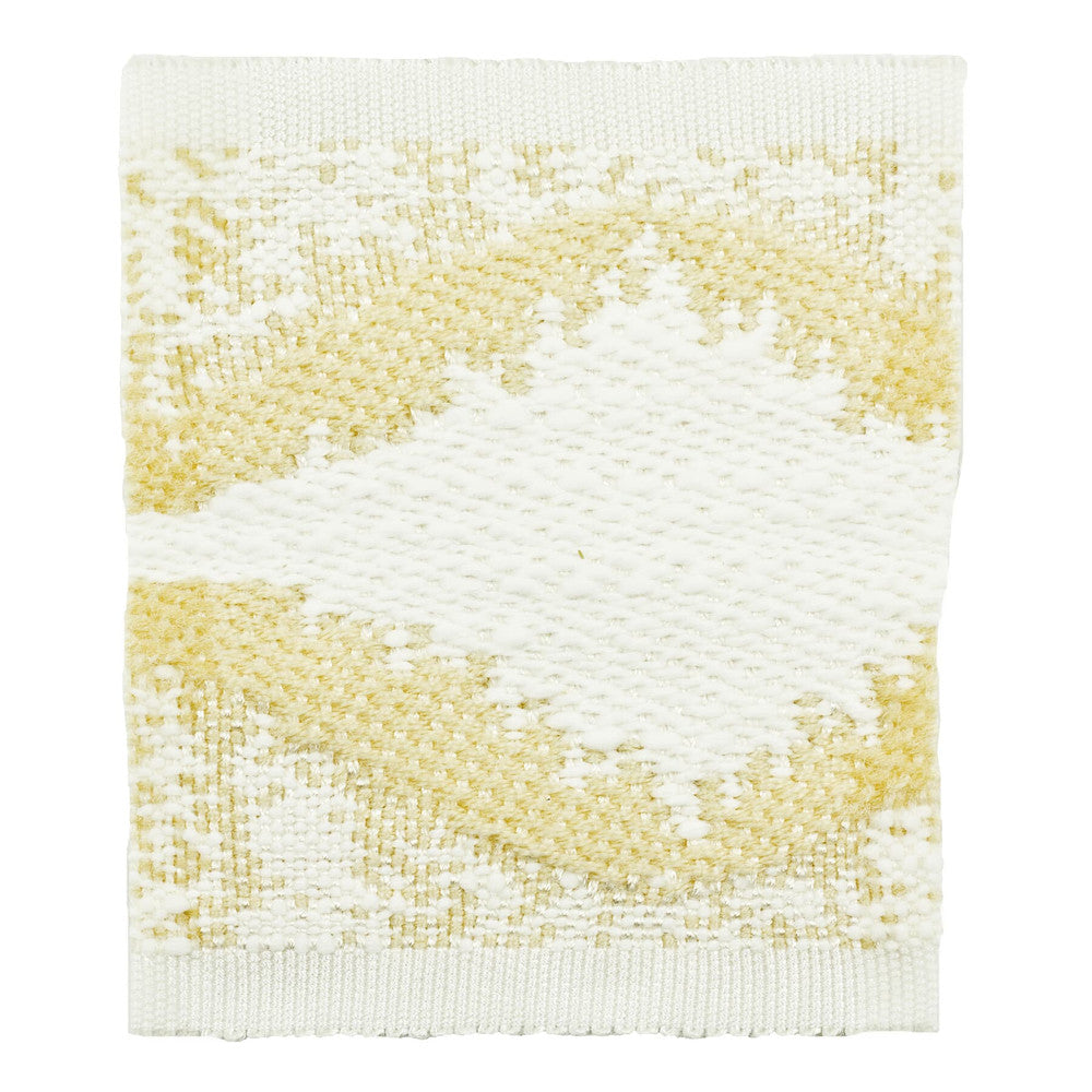 Topmost 1 Cream by Stout Designer Trim TREND ALERT 42%COT 42%ACR 16%SVI CHINA </p><p>Repeat: 0 3.13 in - Swanky Fabrics -