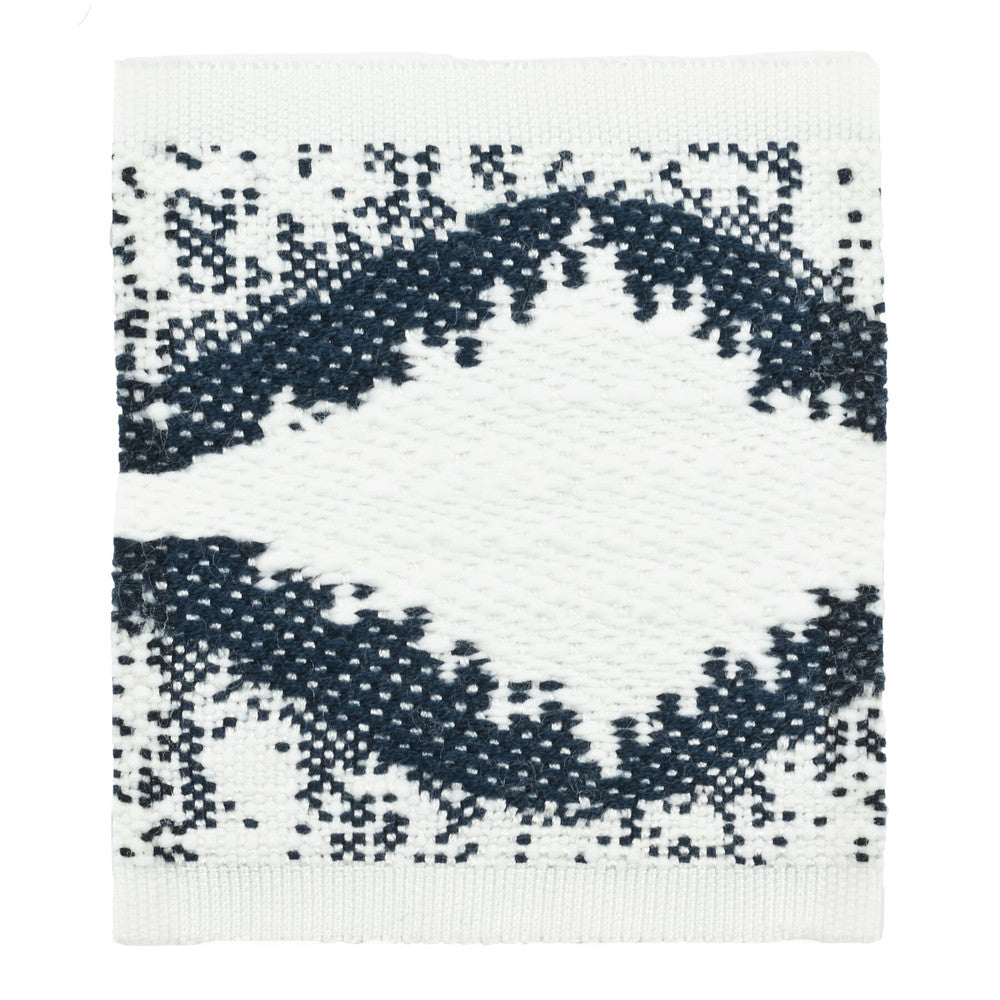 Topmost 4 Indigo by Stout Designer Trim TREND ALERT TRIM 42%COT 42%ACR 16%SVI CHINA WYZENBEEK 36 000 DOUBLE RUB WEAR TEST (HEAVY DUTY) Horizontal: 3.750 and Vertical: 0.000 3.13 in - Swanky Fabrics -