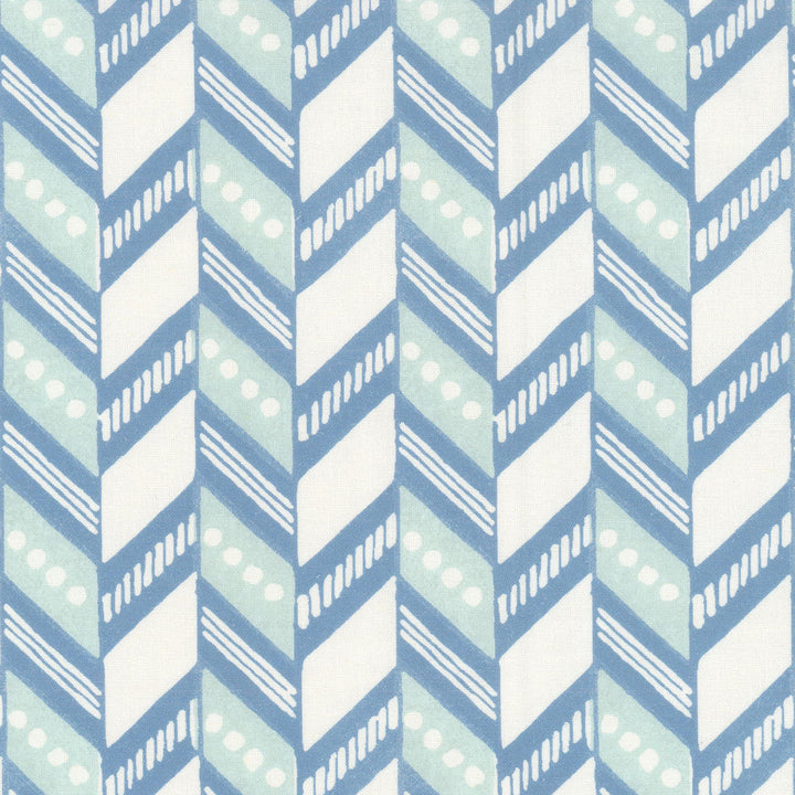 Tricia 1 Opal by Stout Designer Fabric RAINBOW LIBRARY VAPOR/SEAGLASS 53%LIN 35%COT 12%NYL UK Horizontal: 6.000 and Vertical: 8.875 54 in - Swanky Fabrics -
